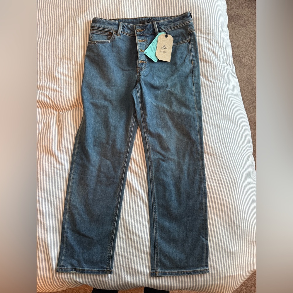 Prana Women's Crop Boyfriend Jeans